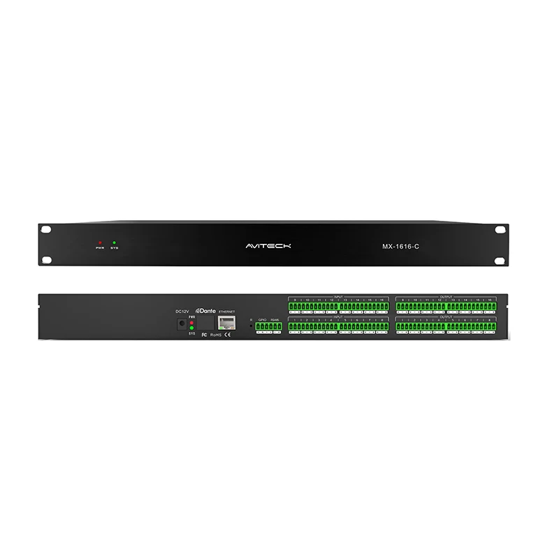 12v 16 w 16 Out Digital Audio Processor