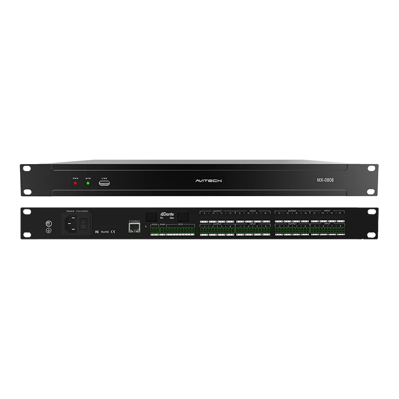 8 w 8 Out Digital Audio Processor